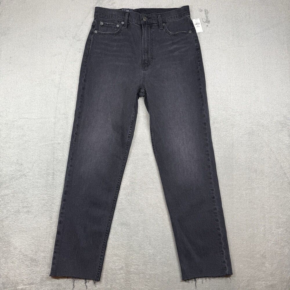 Gap Womens Jeans Blue Size 29 | 8 Cheeky Straight High Rise Denim Cotton Blend